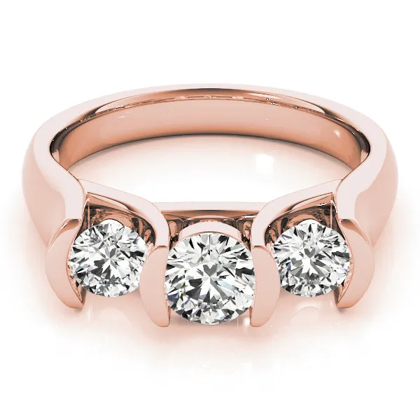 Engagement Rings 3 Stone Round - TN82390