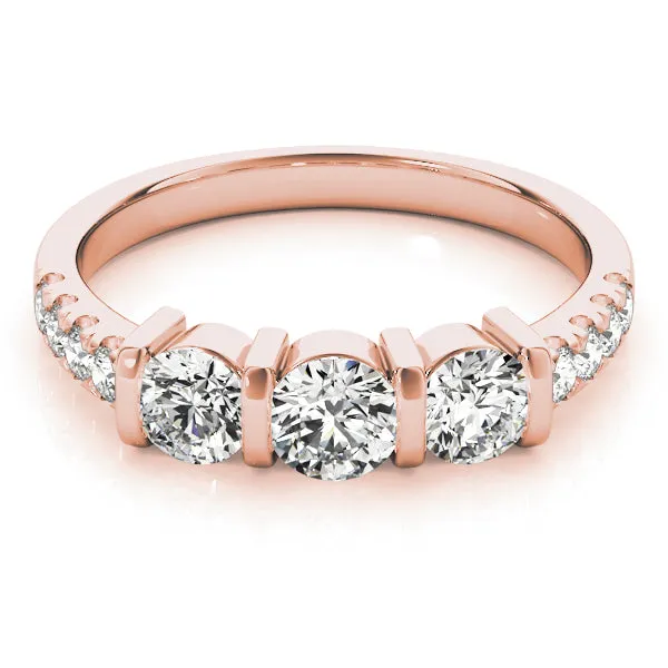 Engagement Rings 3 Stone Round - TN82738