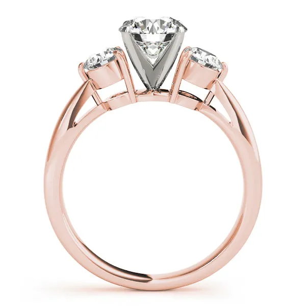 Engagement Rings 3 Stone Round - TN82867