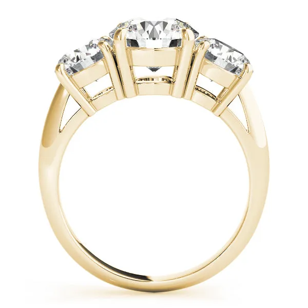 Engagement Rings 3 Stone Round - TN83562