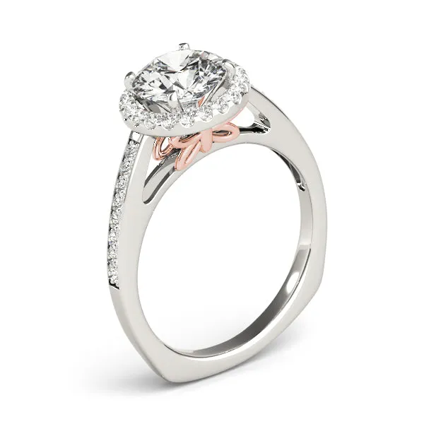 Engagement Rings Halo Round - TN84289