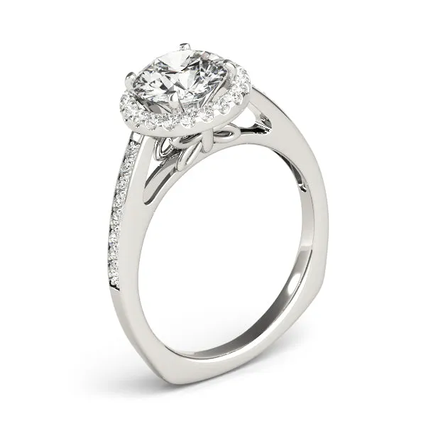 Engagement Rings Halo Round - TN84289