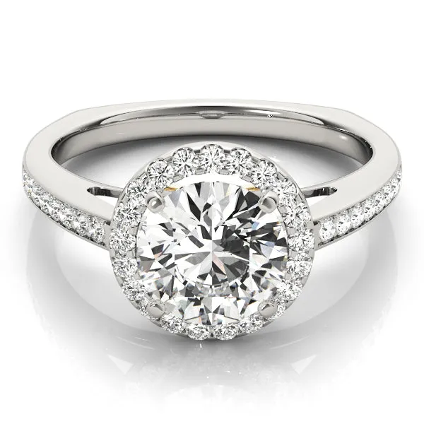 Engagement Rings Halo Round - TN84289