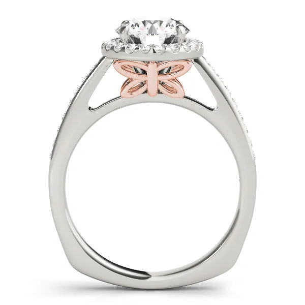 Engagement Rings Halo Round - TN84289