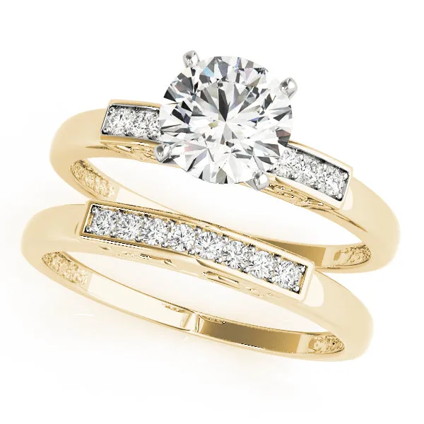 Engagement Rings Single Row Channel Set - TN50251-E