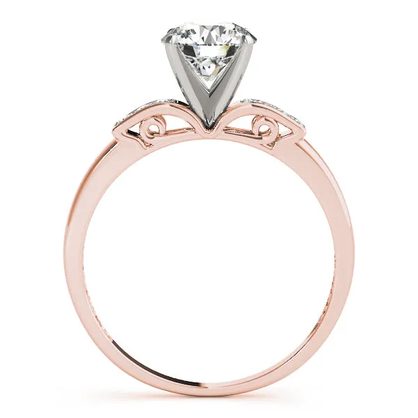 Engagement Rings Single Row Channel Set - TN50251-E