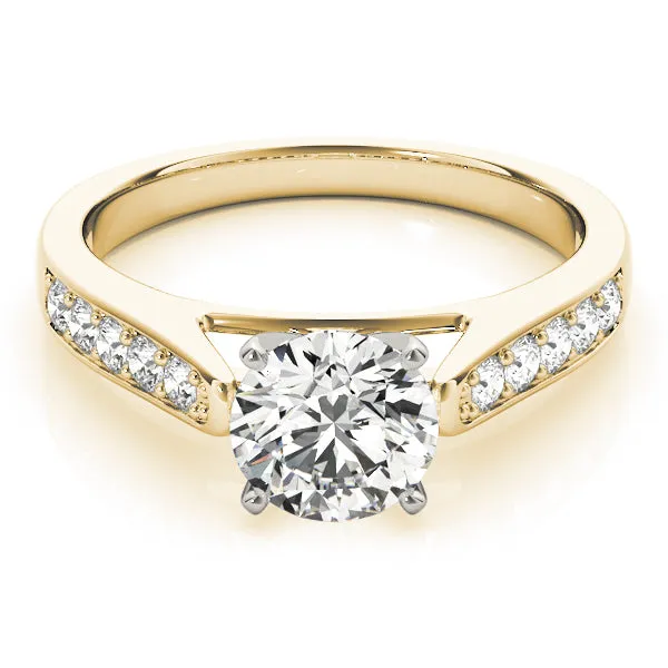 Engagement Rings Single Row Channel Set - TN83357
