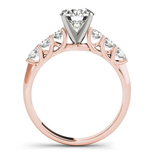 Engagement Rings Single Row Prong Set - TN50641-E