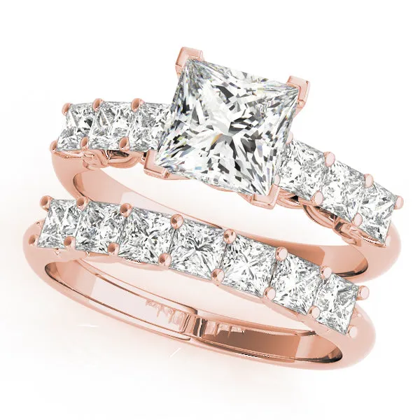 Engagement Rings Single Row Prong Set - TN50807-E