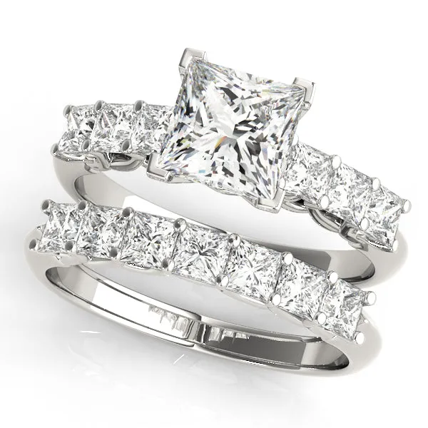 Engagement Rings Single Row Prong Set - TN50807-E