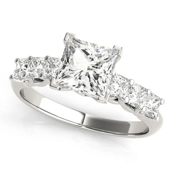 Engagement Rings Single Row Prong Set - TN50807-E