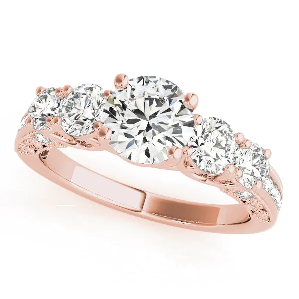 Engagement Rings Single Row Prong Set - TN83557