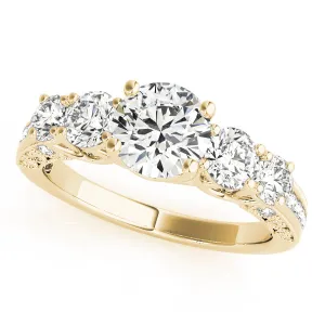 Engagement Rings Single Row Prong Set - TN83557
