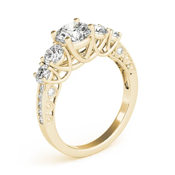 Engagement Rings Single Row Prong Set - TN83557