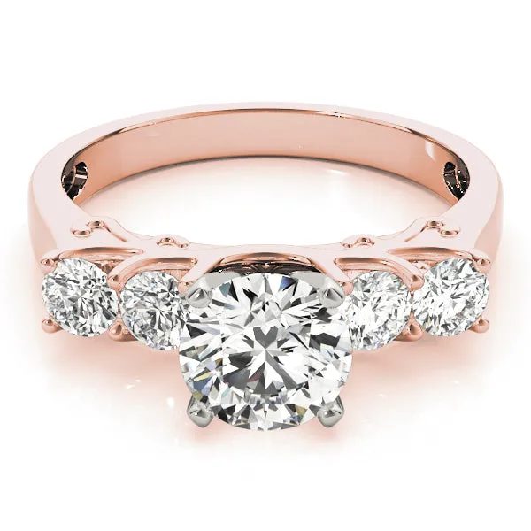 Engagement Rings Single Row Prong Set - TN84316