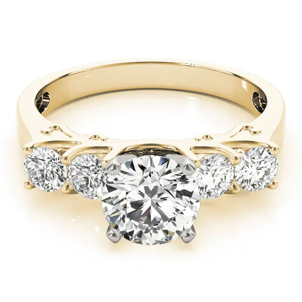 Engagement Rings Single Row Prong Set - TN84316