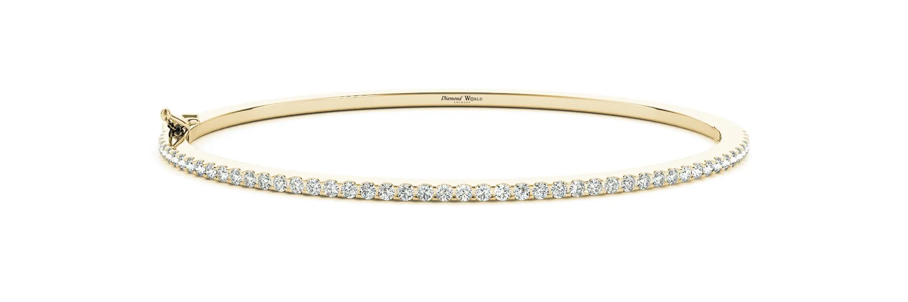 Fine Classic set Diamonds bangle