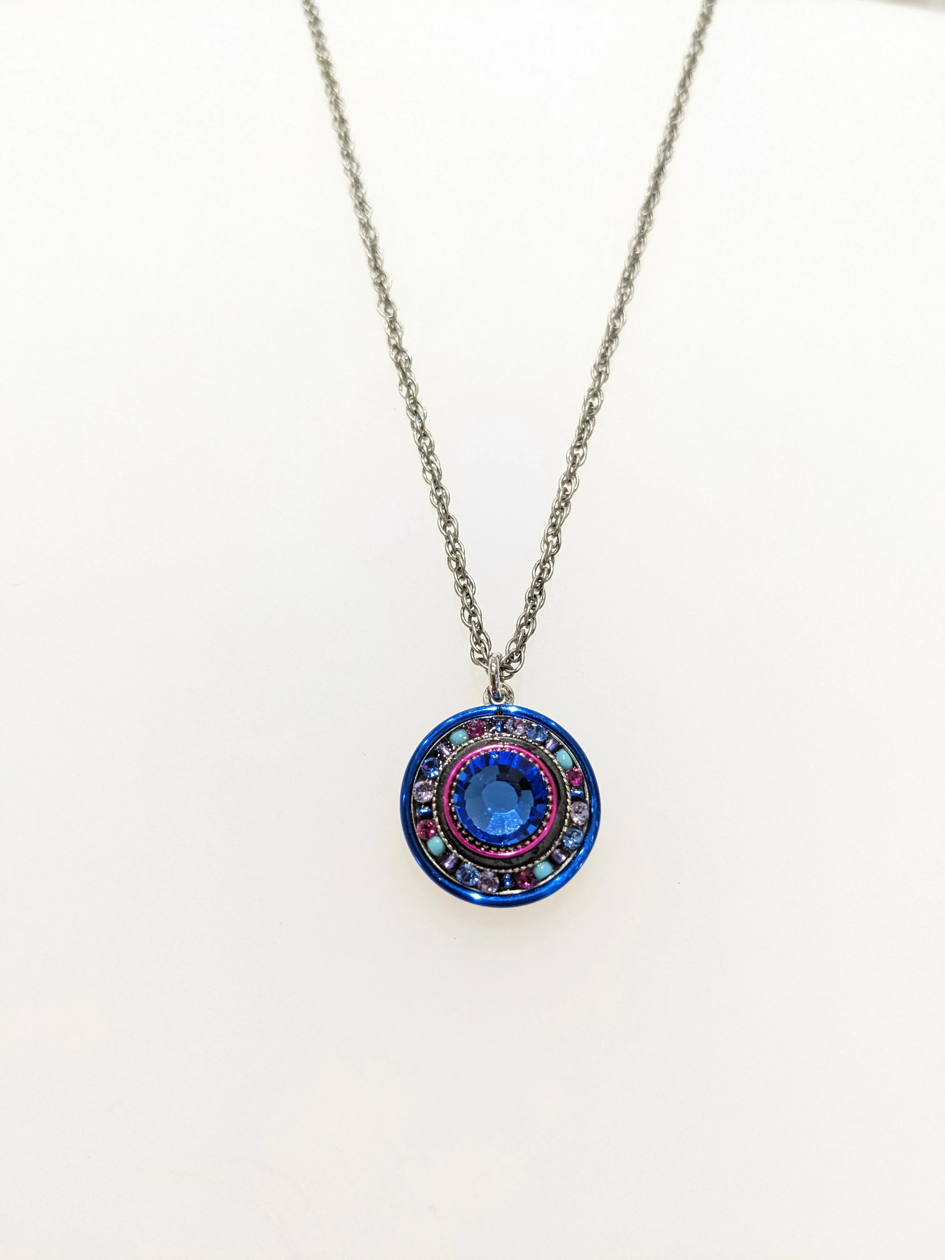 FIREFLY JEWELRY 8421SAP  Necklace Sapphire Color New