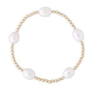 Five Pearl Bracelet