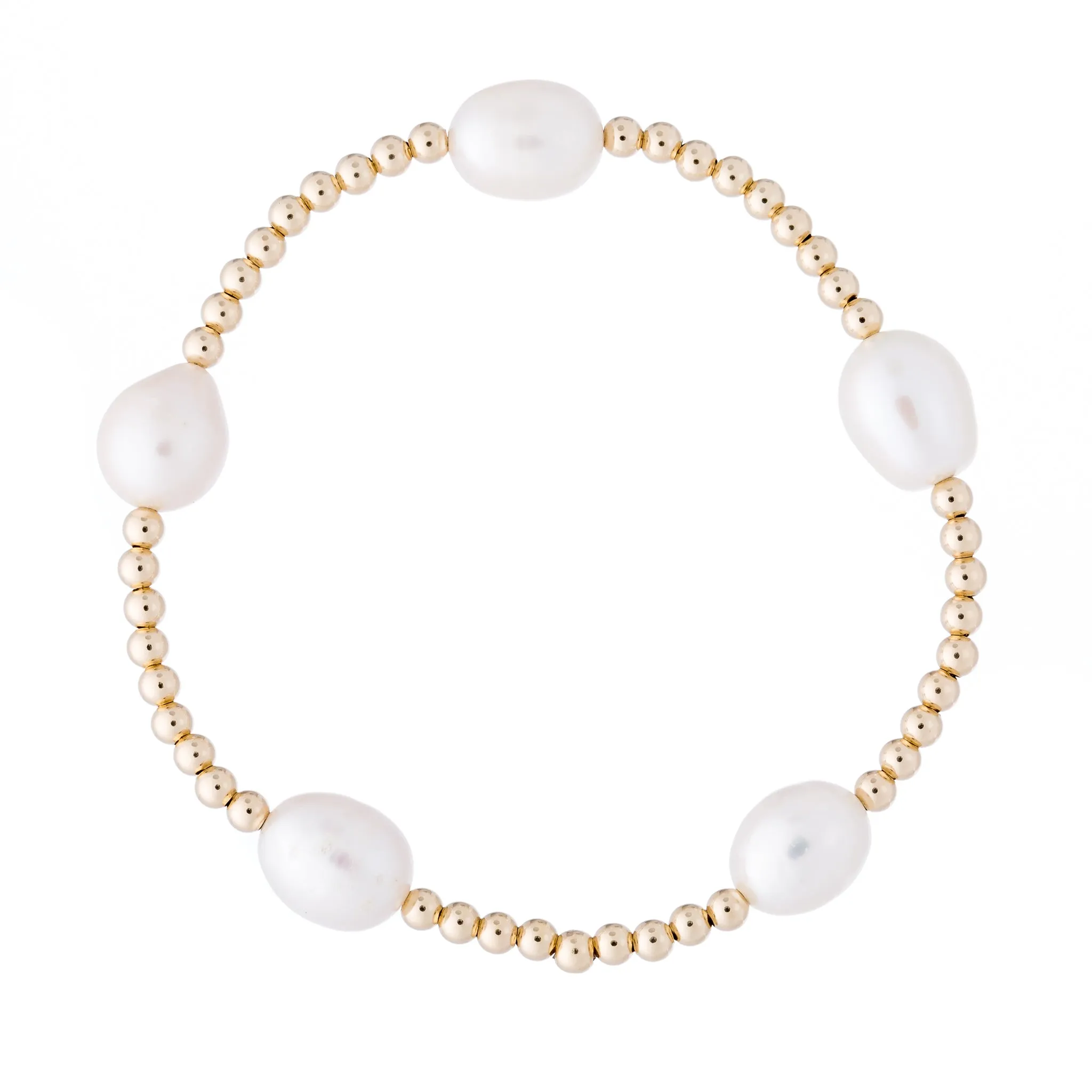 Five Pearl Bracelet