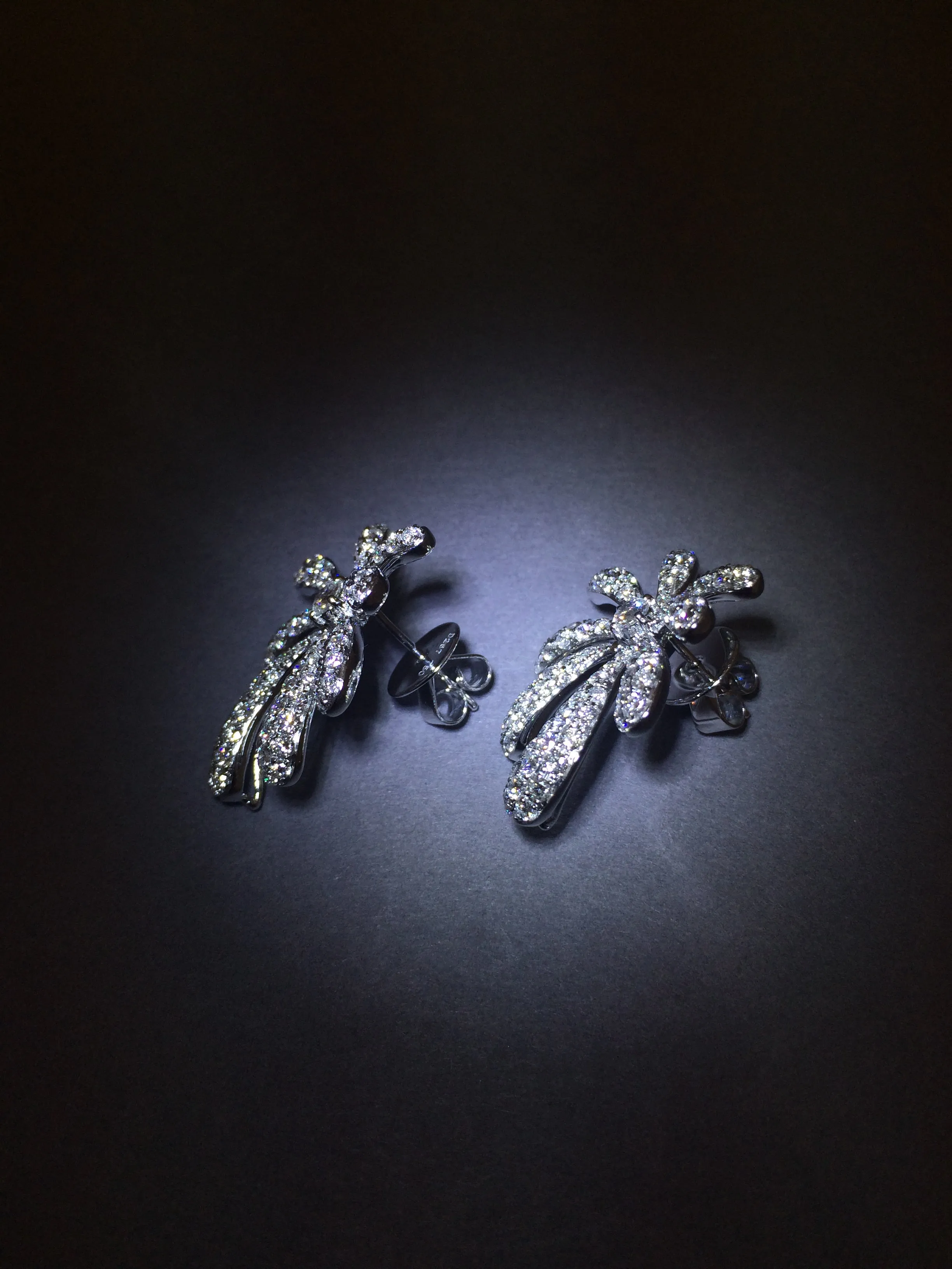 Floral Diamond Earrings
