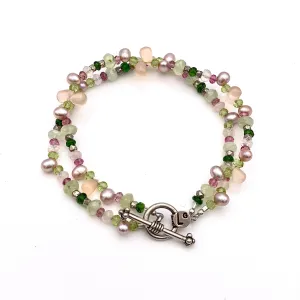 Gemstone Bracelet by Laura Gibson