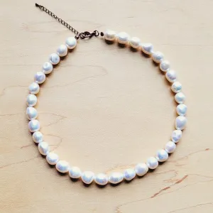 Genuine Freshwater Pearl Collar Necklace Wedding