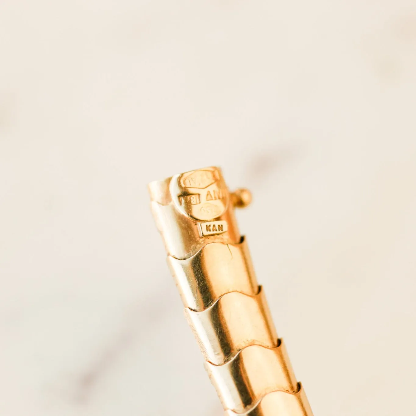 Gold Ellis Serpent Bracelet