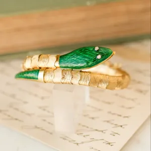 Gold Ellis Serpent Bracelet