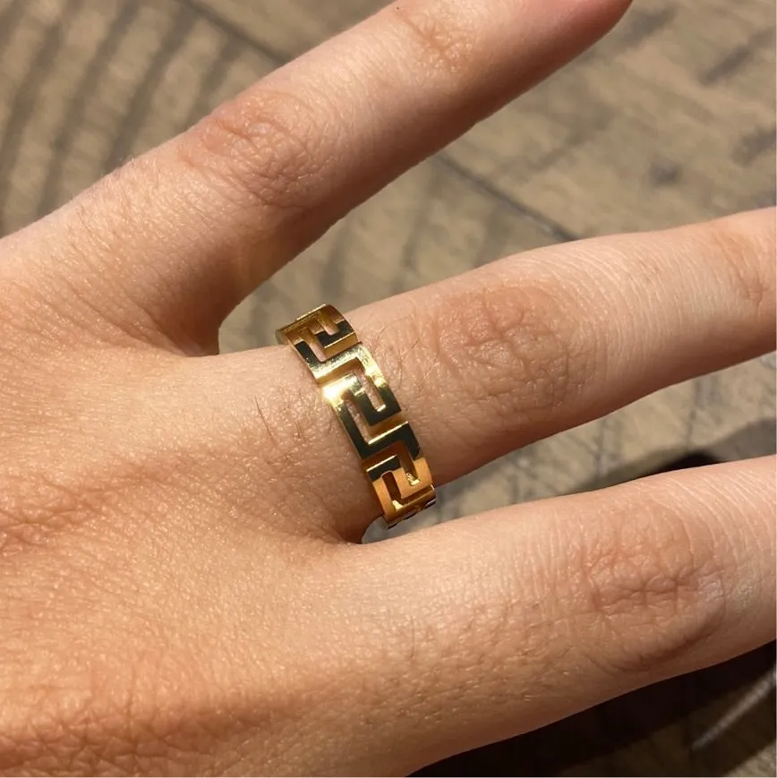 Gold Fendi
