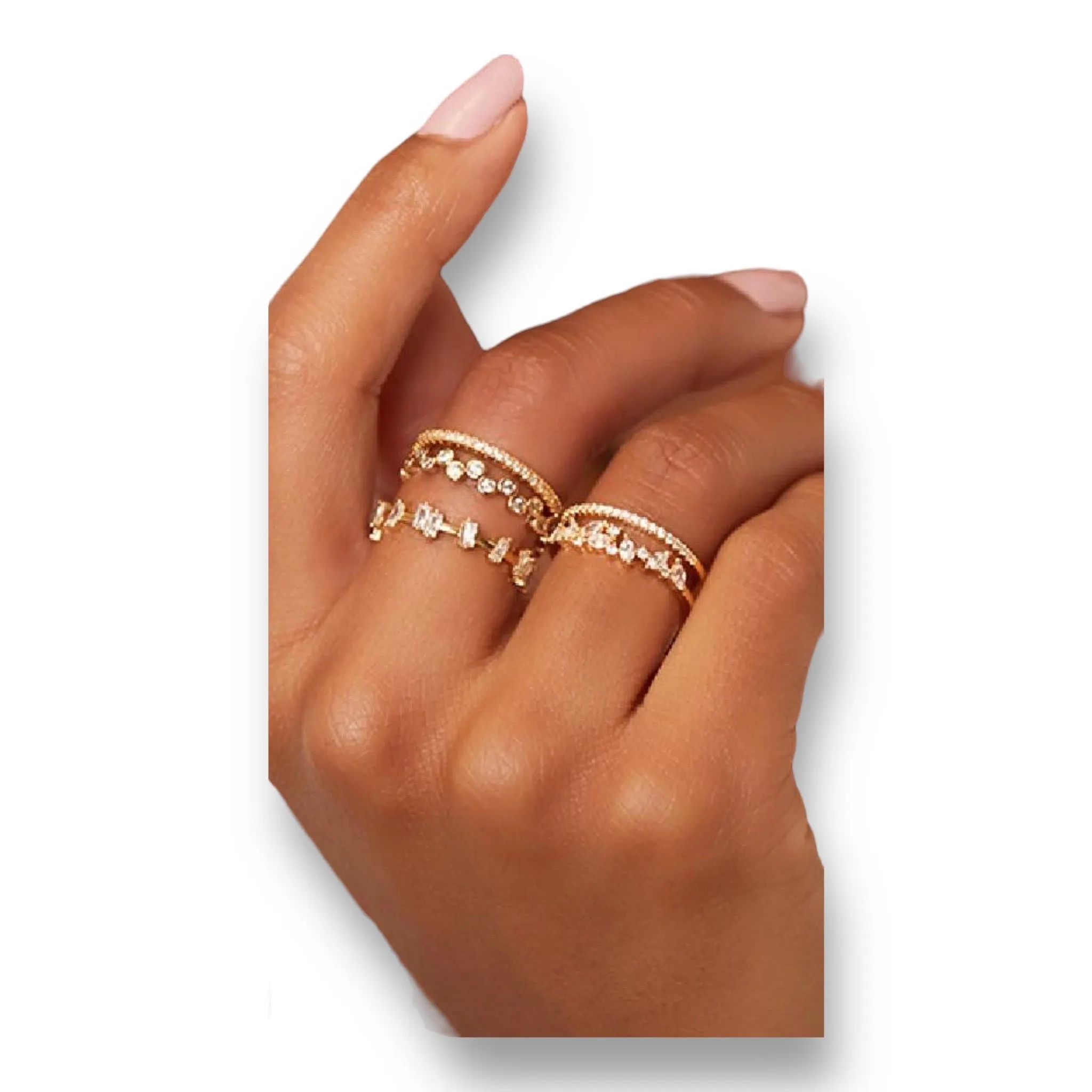 Golden Stack Ring