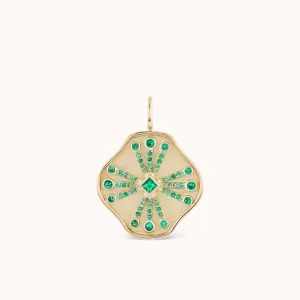 Guiding Light Charm Emerald