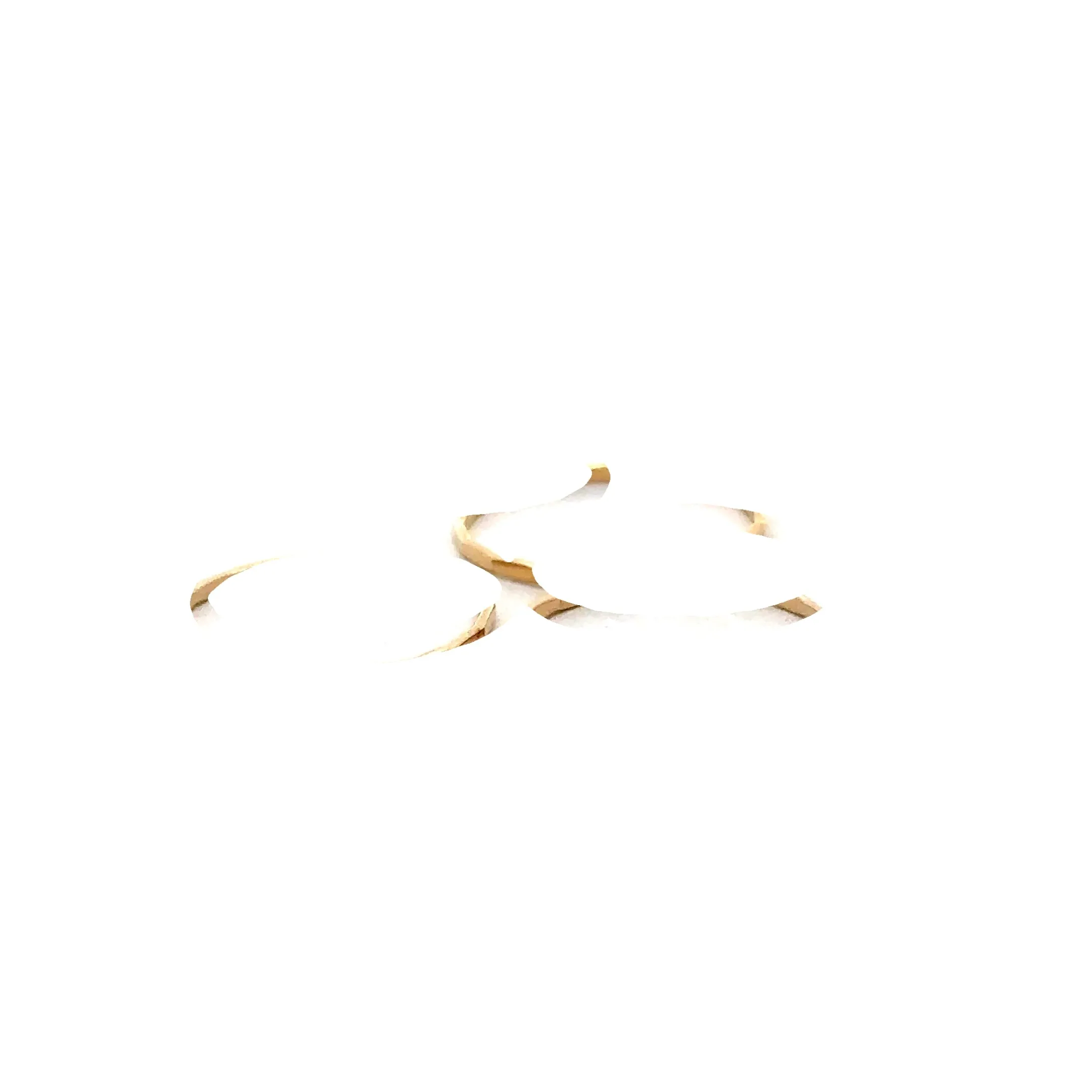 Hammered Hoops | 14K Real Gold Filled Rings | Hammered Stacking Rings | Available three Size: 17mm, 18.5mm and 20mm |