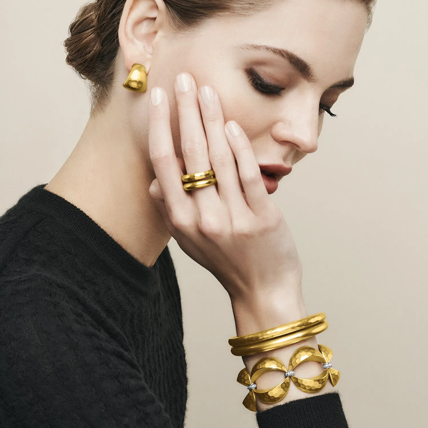 Inner Circle Double Ring - J63050