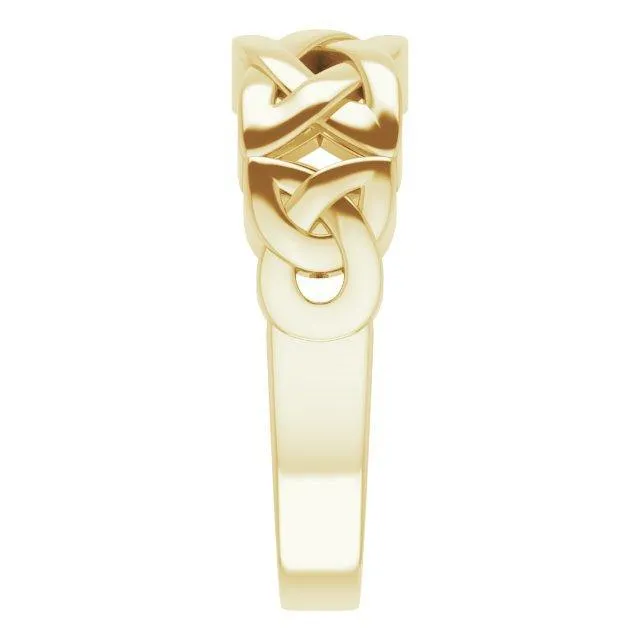 JDSP9904 - 14K Gold Celtic Ring