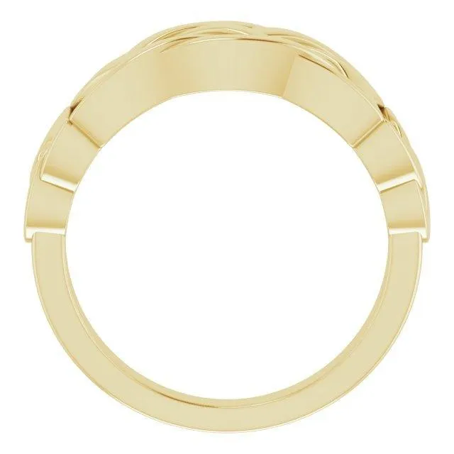 JDSP9904 - 14K Gold Celtic Ring