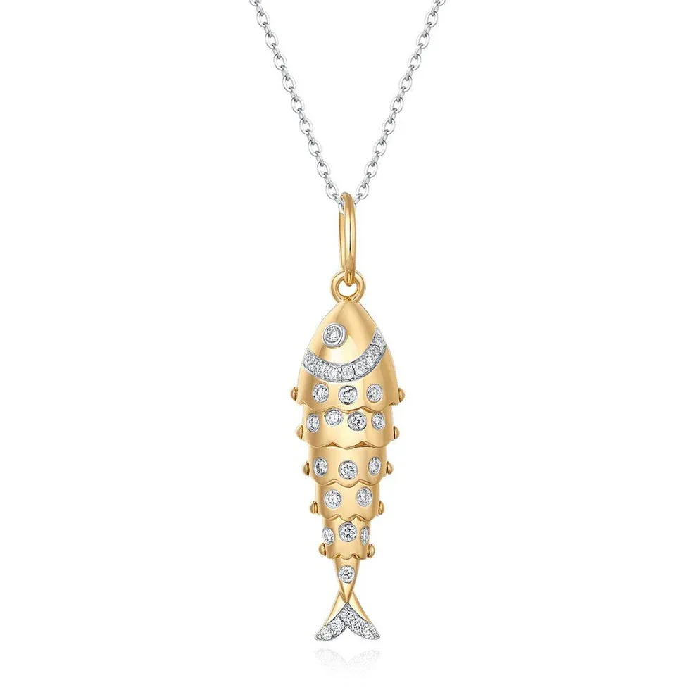 JESSY LUCKY FISH DROP CHARMS