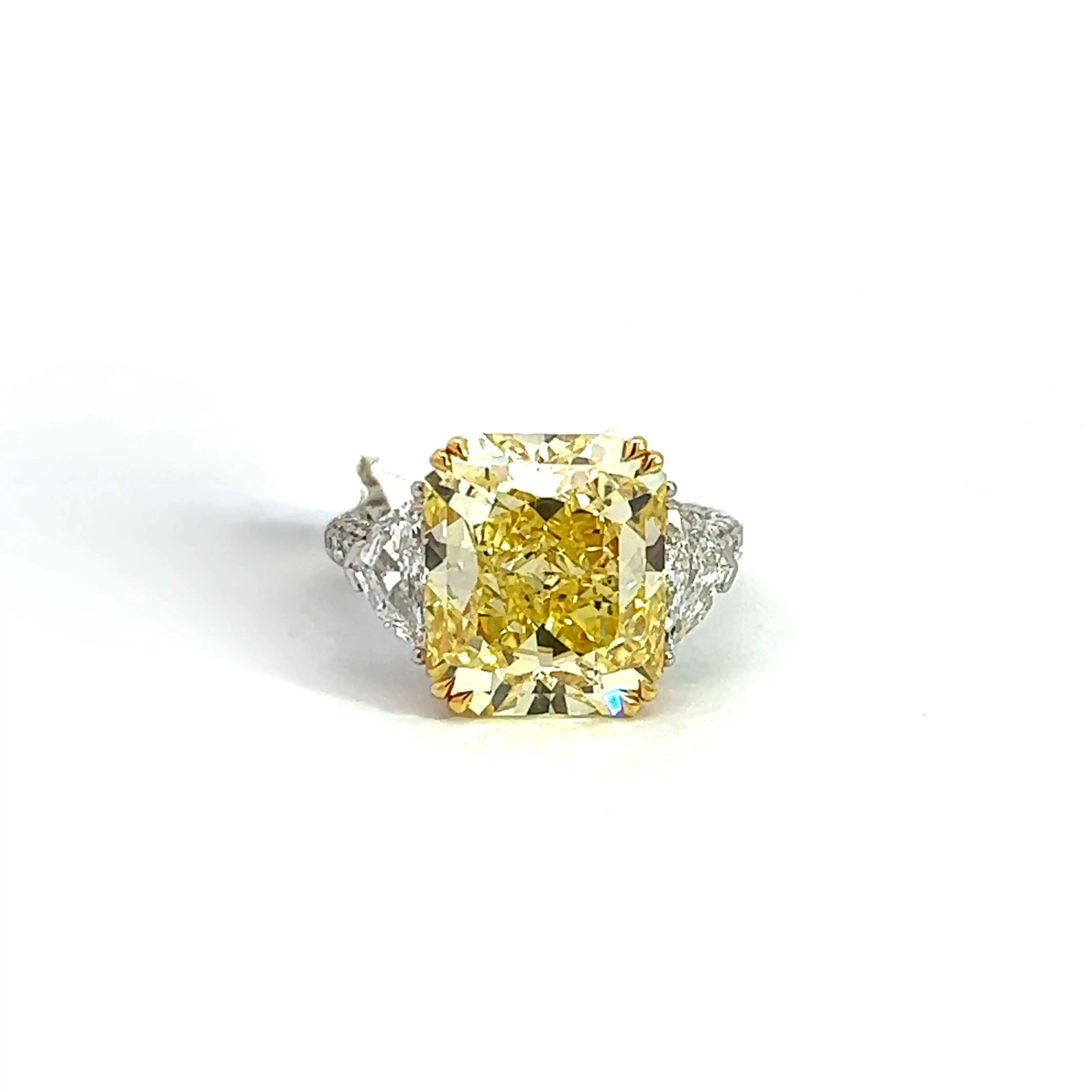 Joshua J Fancy Yellow Diamond Ring