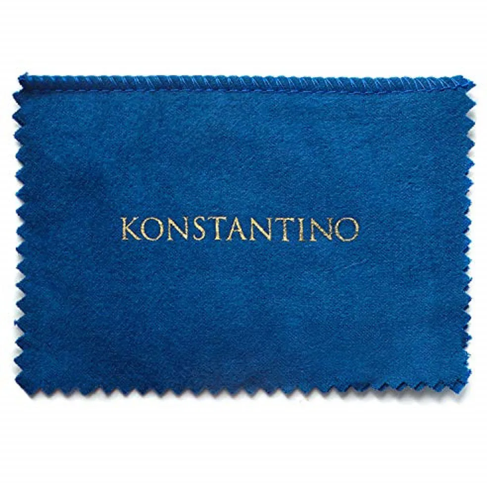 Konstantino Mother of Pearl Ruby Earrings, Hestia Collection