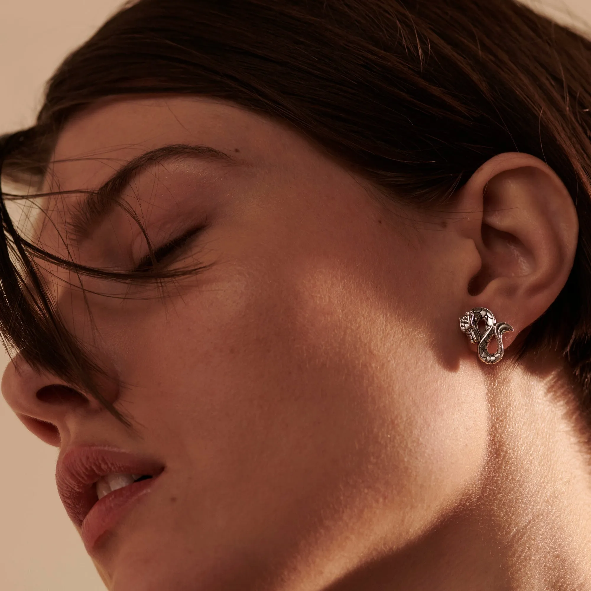 Legends Naga Stud Earring