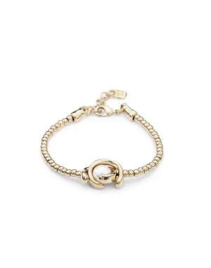 little moon bracelet, gold