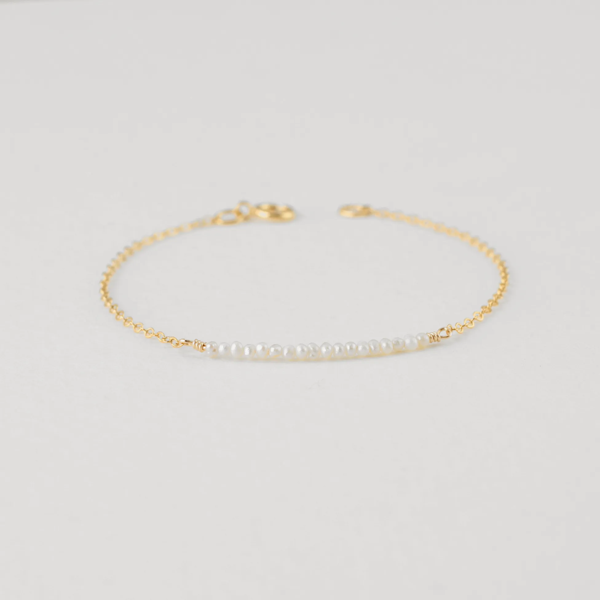 Lore Pearl Bar Bracelet