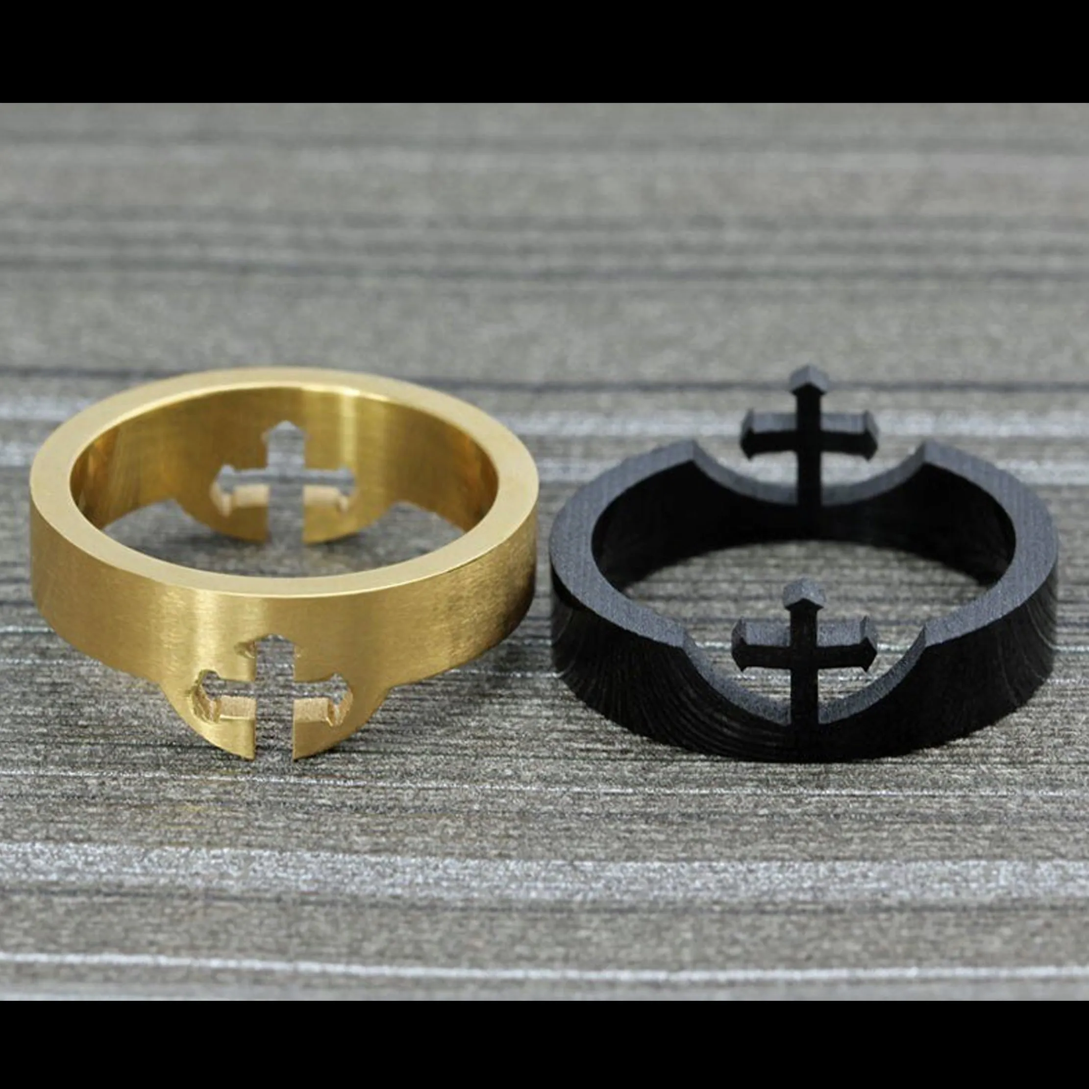 Lovers Cross Rings