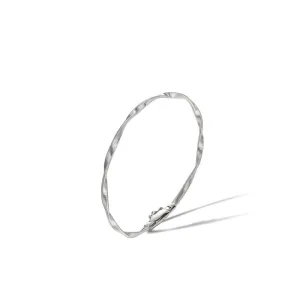 Marco Bicego Marrakech 18k White Gold Twisted Coil Bracelet