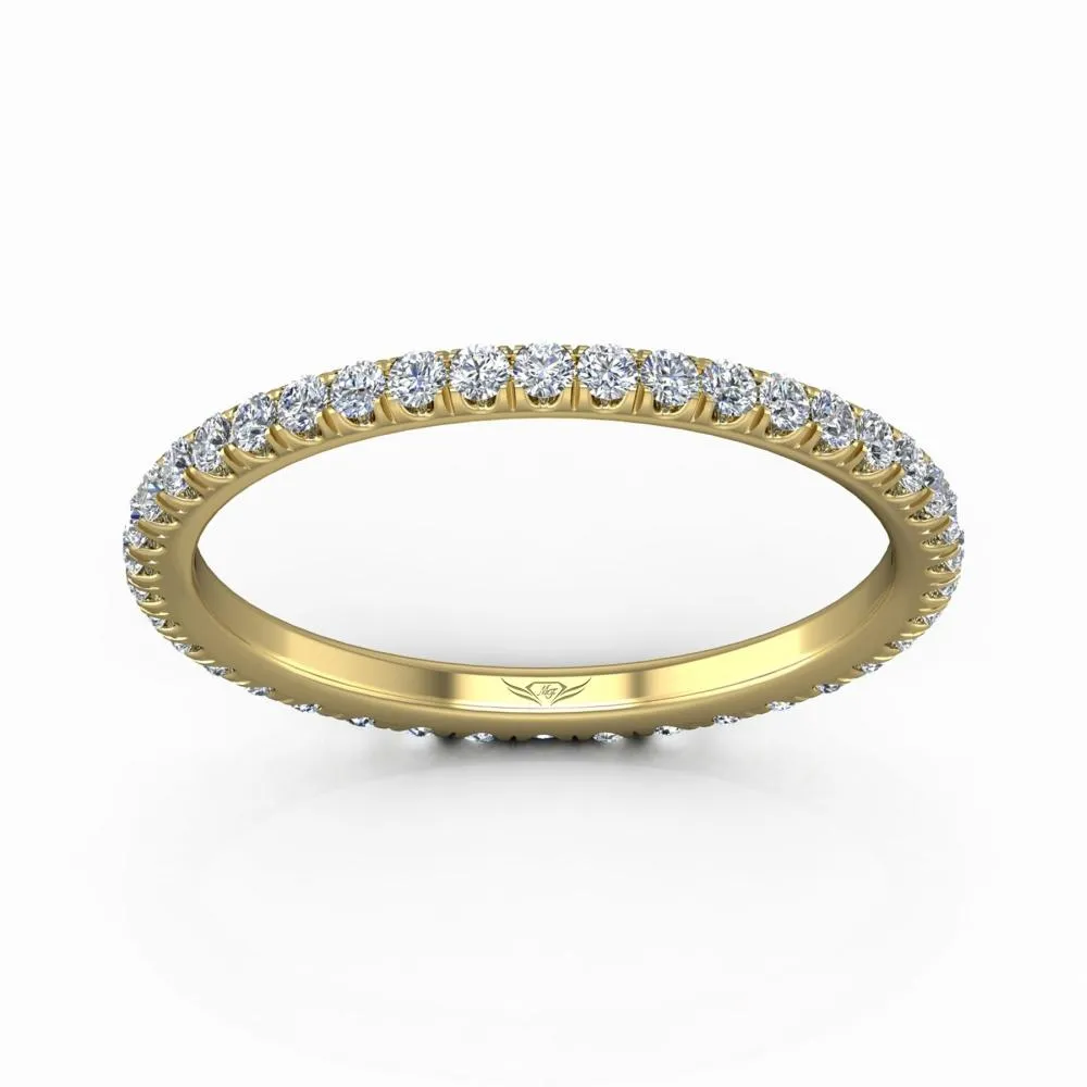 Micropave Wedding Band