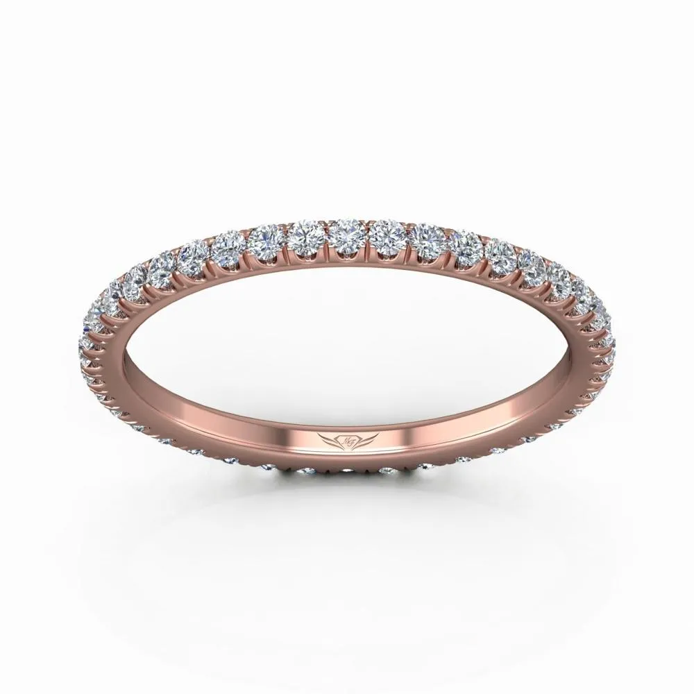 Micropave Wedding Band