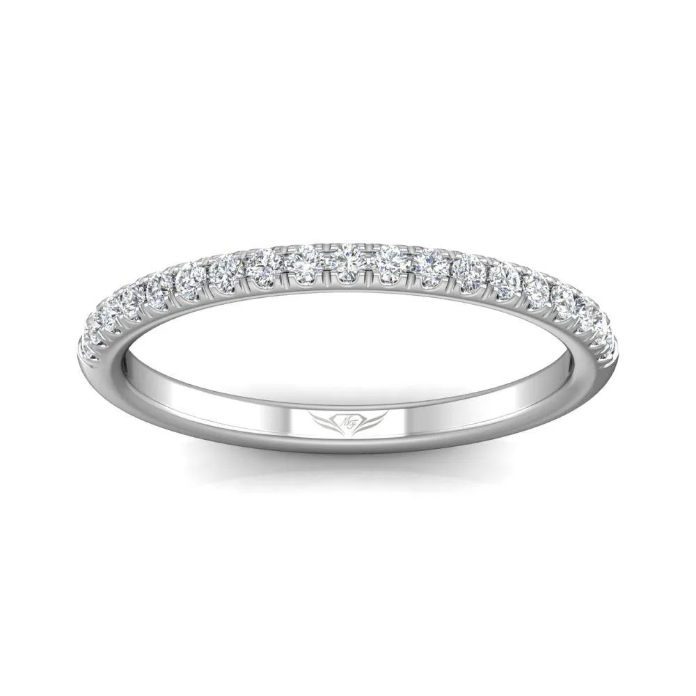 Micropave Wedding Band
