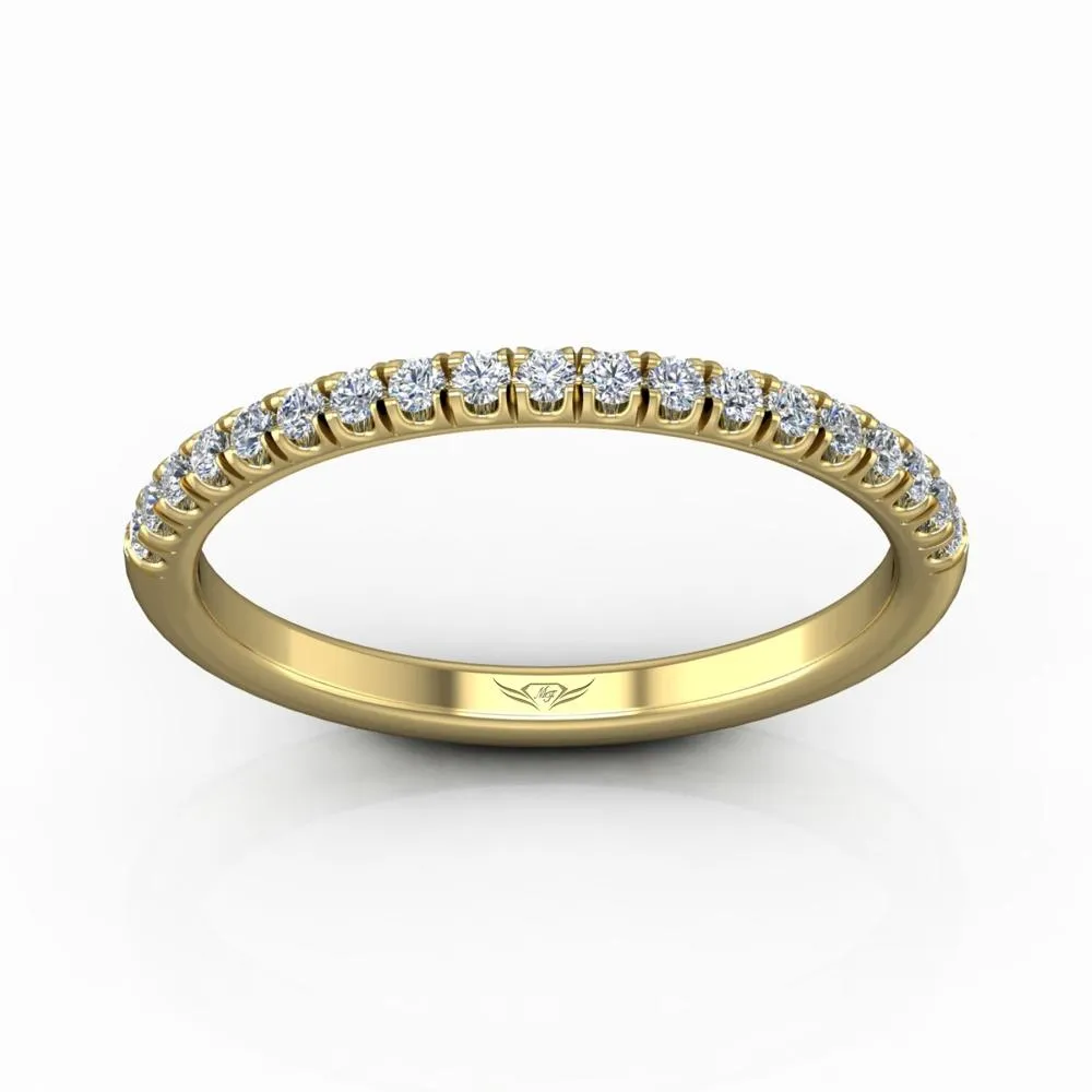 Micropave Wedding Band