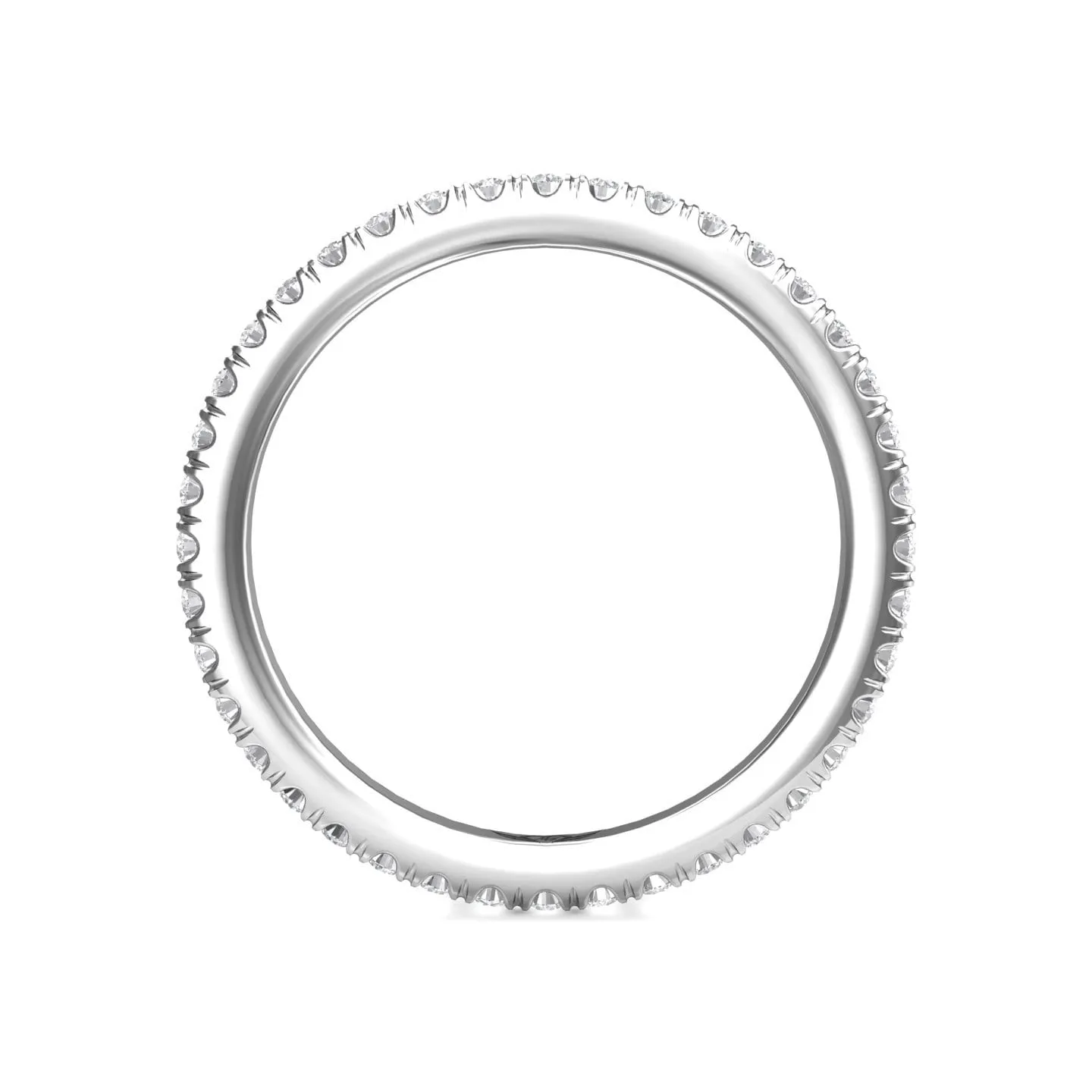 Micropave Wedding Band