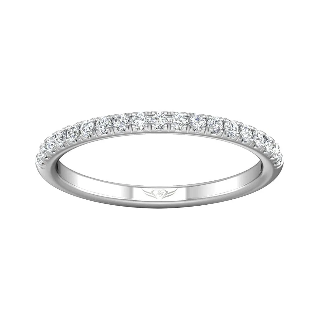 Micropave Wedding Band